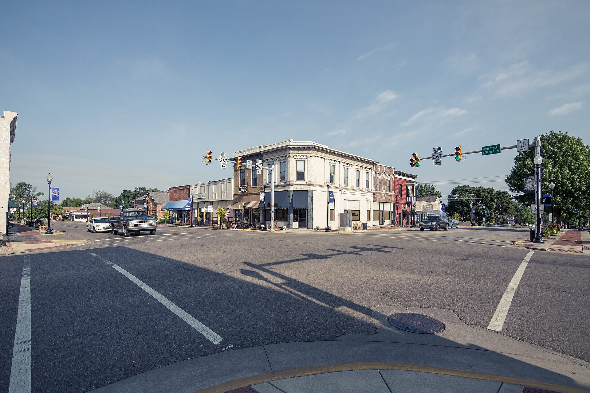 Downtown Mooresville, Indiana